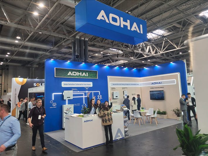 Domus Exhibitions : Gallery - Exhibition Stand Contractor UK Aohai - Solar & Storage Live, Birmingham